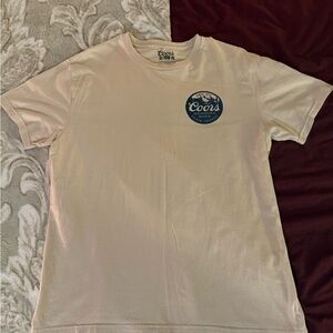 Coors Cream Short Sleeve Men's Tee